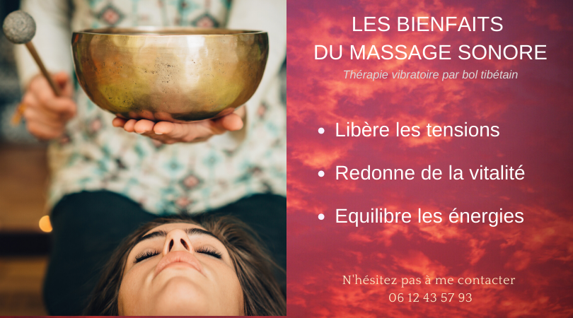 Massage sonore avec bol tibétain dans le jura